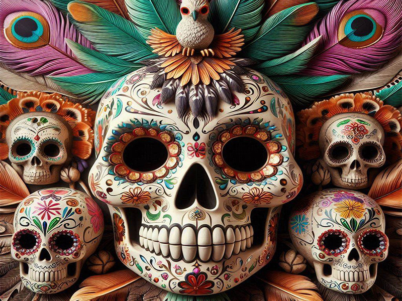 Calaca: Dama de la Muerte e Santa Muerte - Il bosco delle streghe